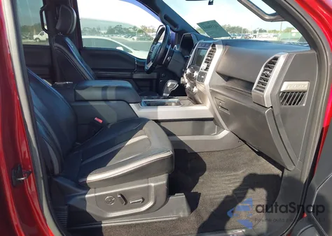 2018 Ford F-150 Platinum z USA, uszkodzony, nr VIN 1FTEW1EGXJFC60422